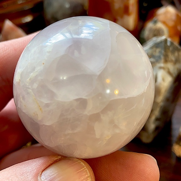 🔥SALE🔥 Lavender Fluorite Crystal Sphere! - Picture 3 of 6